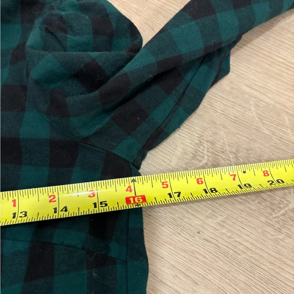 Tuckernuck Saranac Shirt Green and Black Flannel Size XS - Picture 6 of 7